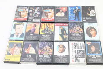GROUP OF VINTAGE ELVIS PRESLEY CASSETTE TAPES