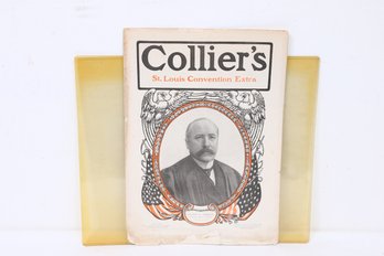 1904 COLLIER'S Magazine St. Louis Convention Extra Feat. Alton B. Parker Democratic Nominee For President