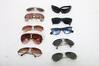 Grouping Of Vintage Sunglasses Including Turbo, Opti-ray