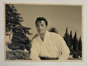 Cannes Film Festival Robert Mitchum 5x7 Photograph By Mario Marquet 1950s
