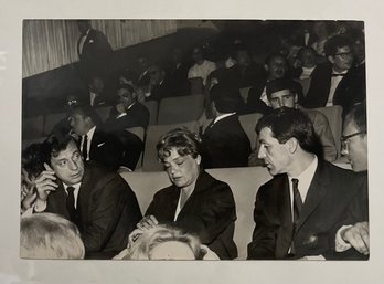 Cannes Film Festival Yves Montand - Simone Signoret 5x7 Photograph By Raoul Liboj 1959