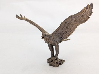 Brass Eagle Figure By Avon