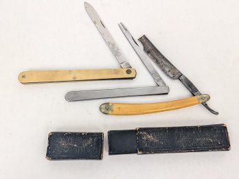 Long Pocket Knife, Straight Edge Lot