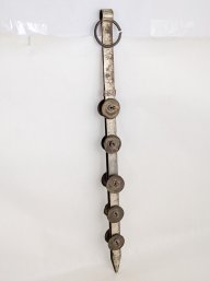 Antique Tong Folk Art Musical Instrument Hand Made