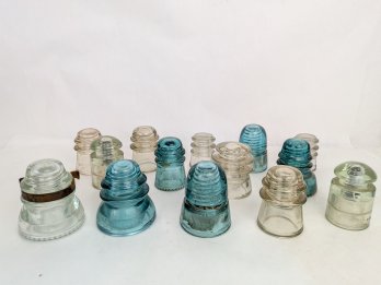 Mixed Group Of Glass Insulators