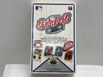 Full Box 36 Packs 1991 Upper Deck Basesball Cards