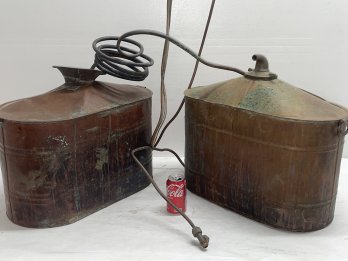 Antique Copper Still Parts