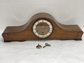 Large Antique Art Deco German Westminster Chime Mantle Clock