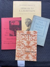 Poetry Lot Including Robert Frost