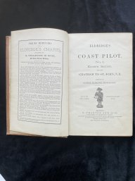 1880 Eldridges Coast Pilot No. 1 Eastern Section Chatham To St. John N.B. George Eldridge S. Thaxter & Son