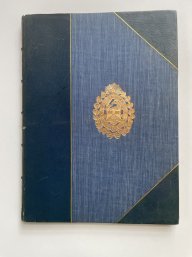 1945 General Marshalls Report On Winning The War In Europe & The Pacific, Leather-bound War Dept. Edition