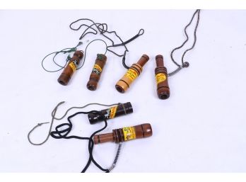 Group Of Vintage Predator Game And Bird Calls