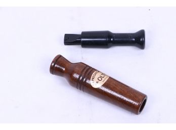 Two Vintage P.s. OLT Game And Bird Calls