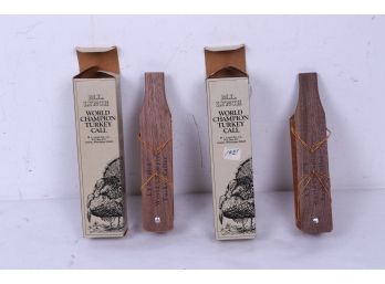 Two L.m. Lynch World Champion Turky Calls New In Boxes