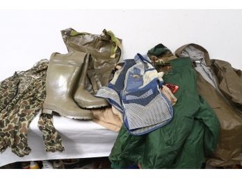 Group Of Hunting  Clothes