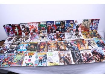 Group Of Action Heros Comic Books