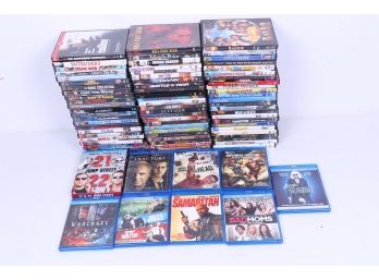 Group Of Dvd's And Blue Ray's