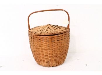 Antique Wicker Basket