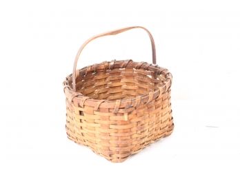 Antique Wicker Basket