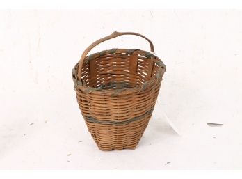 Antique Small Wicker Basket