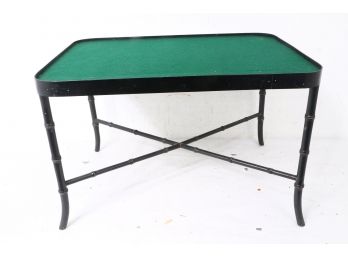 Antique Wood Game Table