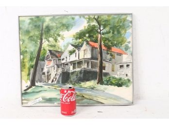 M Thompson Original Watercolor