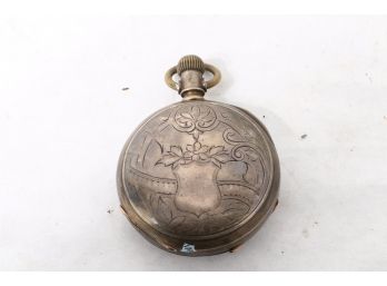 Antique Sterling Silver Pocket Watch