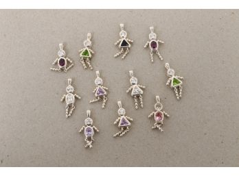 Group Of Silver Pendants