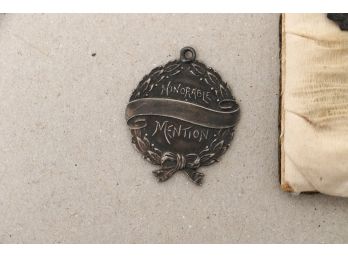 Lot Of Antique Sterling Silver Medals