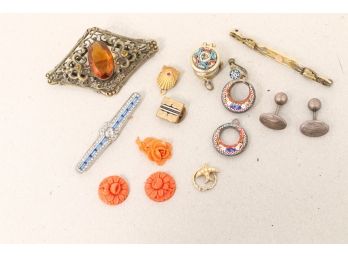 Lot Of Antique And Vintage Jewelry