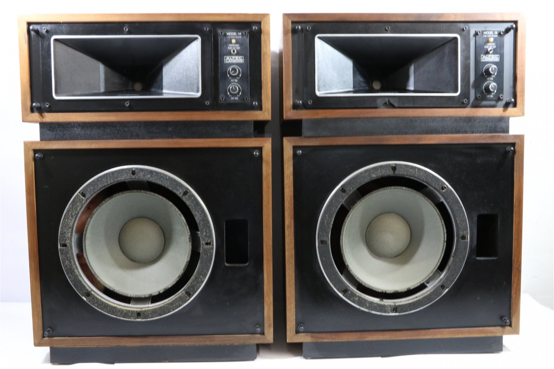 Super Rare Vintage Altec Lansing Model 14 Speakers LAST PAIR SOLD