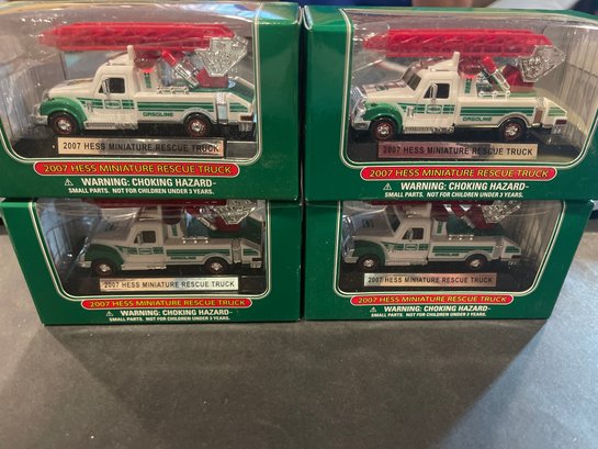 Miniature Hess Truck Lot Of 4 #32730 | Auctionninja.com