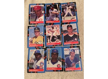 1988 Donruss Baseball Card Lot With Stars
