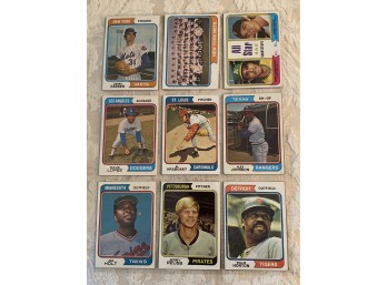 1974 Topps Lot Of 18 - Minty!!