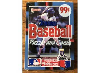 1988 Donruss Unopened Cello Pack With  Jackson On Top!!