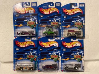 Hot Wheels Lot Of 6 Cars