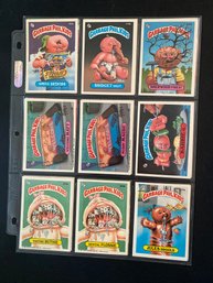 Garbage Pail Kids Card Lot Of 18