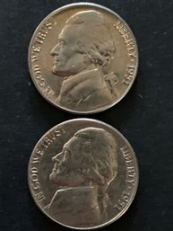 1951 Jefferson Nickel BU OBW