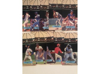 1986 Lot Of (10) Donruss Pop Up Cards