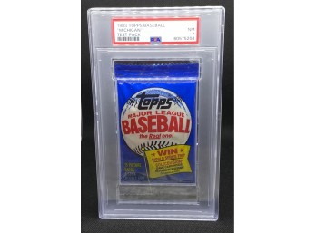 1983 Topps Baseball Michigan Test Pack Gwynn Sandberg RC PSA 7