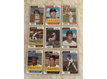 1974 Topps Lot Of 18 - Minty!!