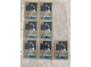 1987 Topps Nolan Ryan Lot Of 7