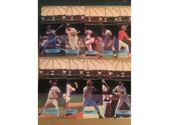 1986 Lot Of (10) Donruss Pop Up Cards
