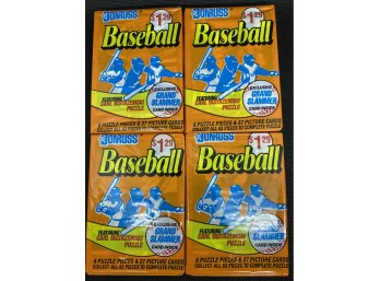 1990 Donruss Cello Packs Lot Of 4