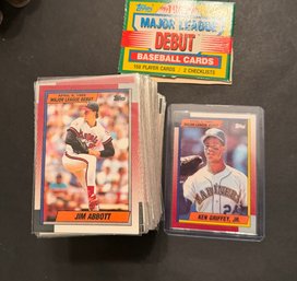 1989 Topps Major League Debut Complete Set
