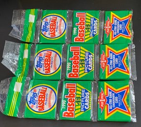 1990 Topps Rak Pak Lot Of 3. Frank Thomas Rookie!!