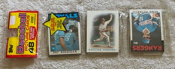 1986 Topps Baseball Rack Pack ERROR!!
