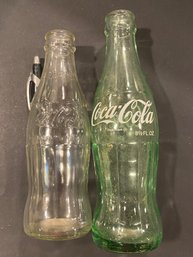 Coca Cola Bottle Lot Of 2