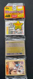 1987 Topps Baseball Card Rack Pack ERROR!!!