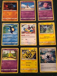 Pokemon Assorted 9 Card Lot